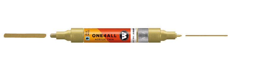 O4A 228 Metallic gold pumpmarker