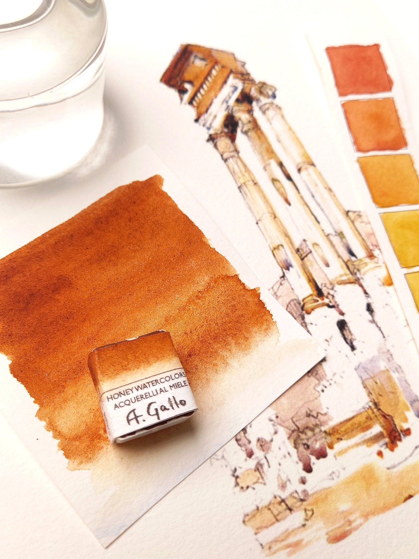 AG 115 Burnt sienna, Mt. Amiata