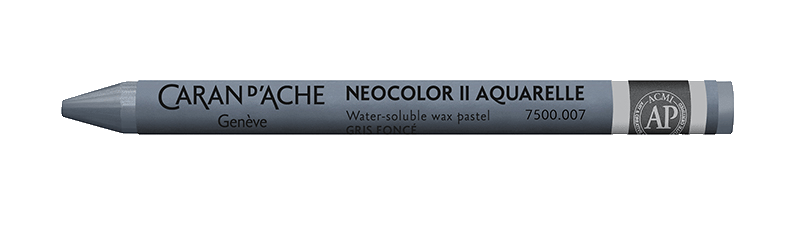 Neocolor® II 007 Dark grey