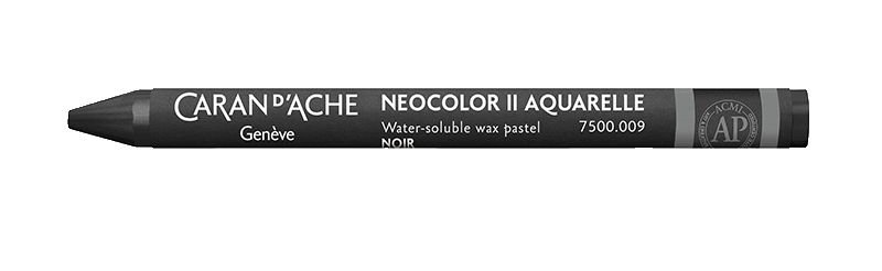 Neocolor® II 009 Black