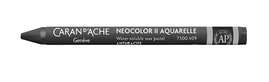 Neocolor® II 409 Charcoal grey