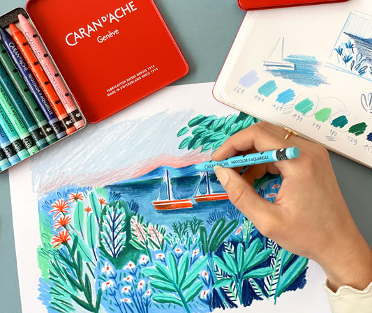 Neocolor® II Cold shades