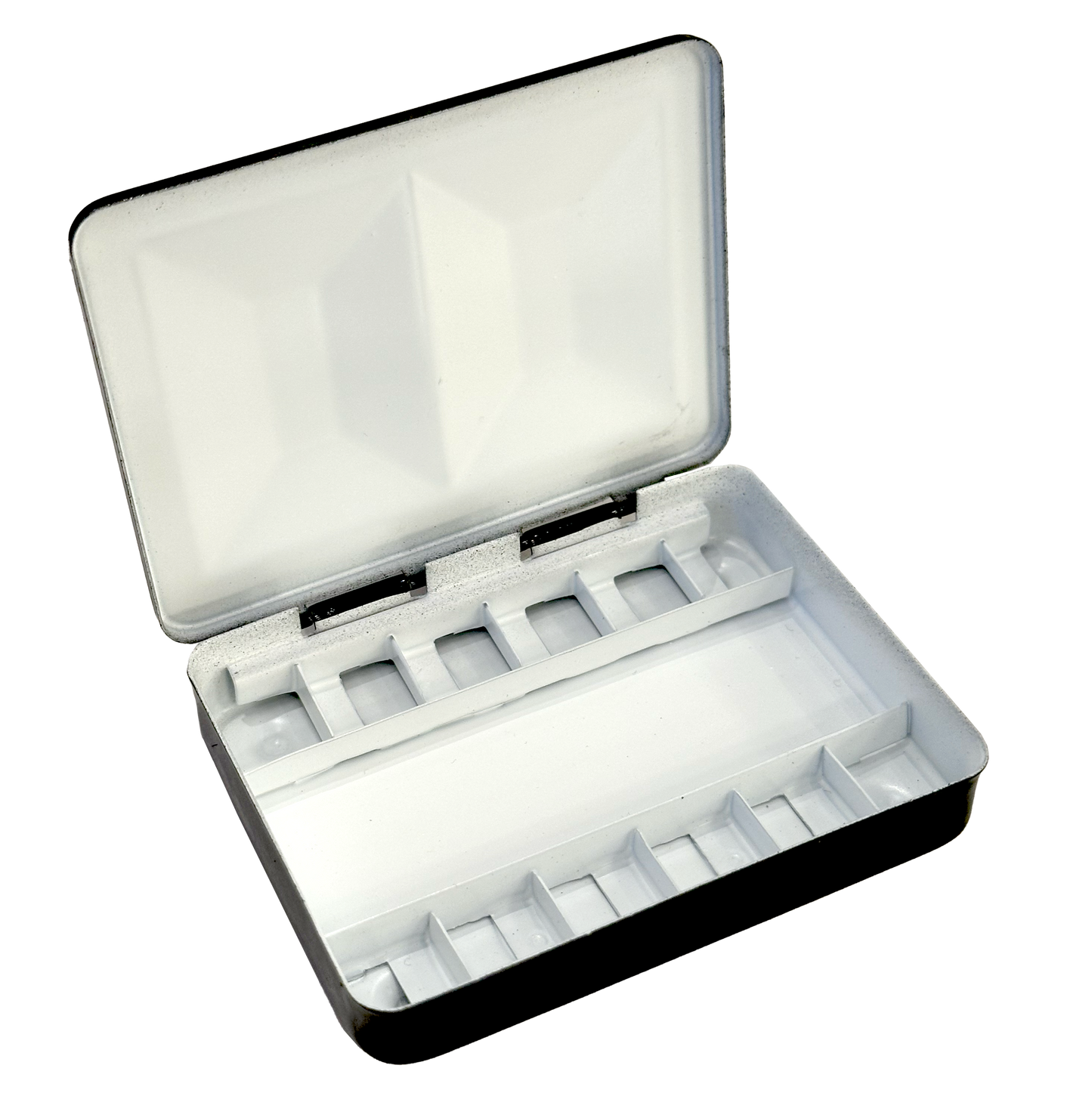 Emaljerad ask för akvareller