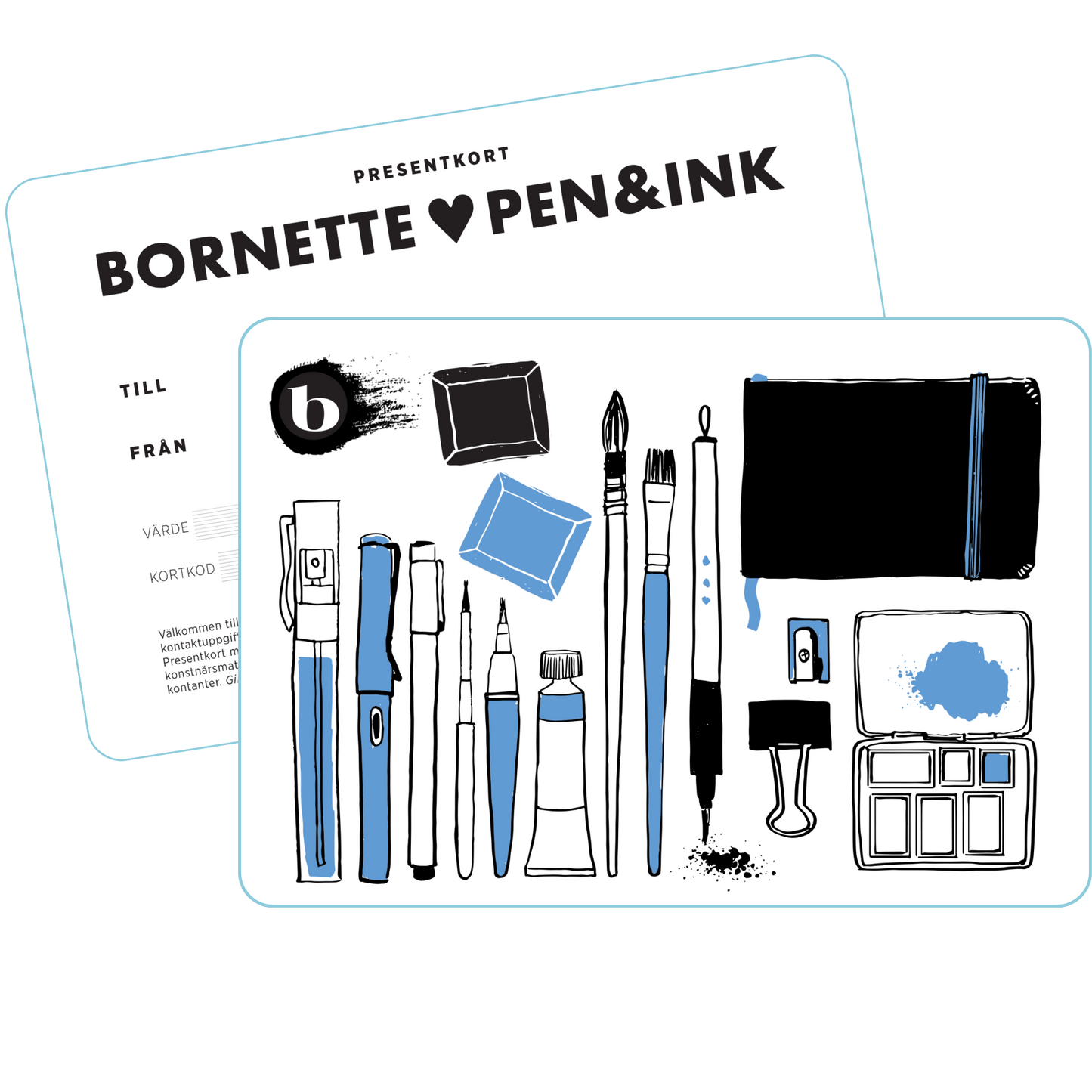 Presentkort i valfri valör