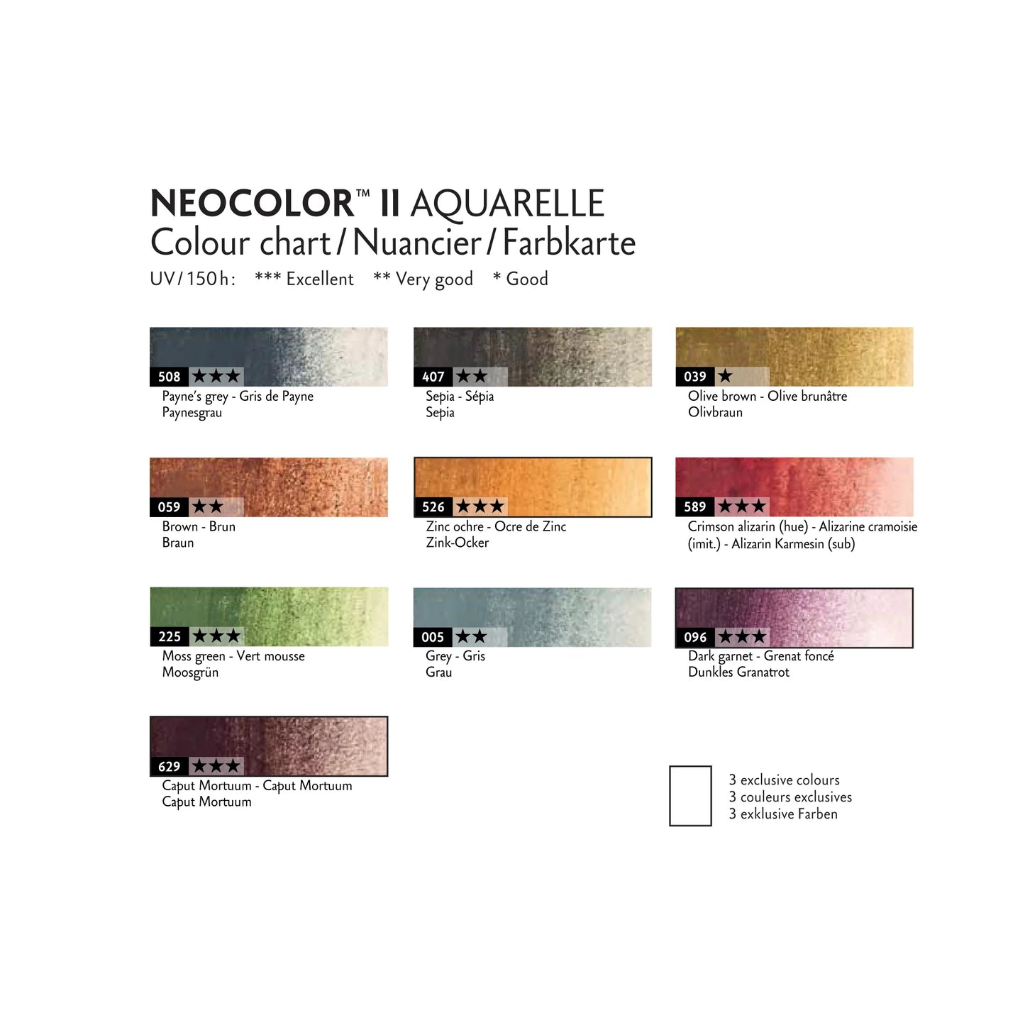 Neocolor® II DARK Special Edition