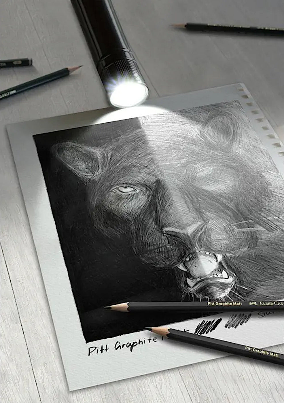 Ultramatt grafitpenna set