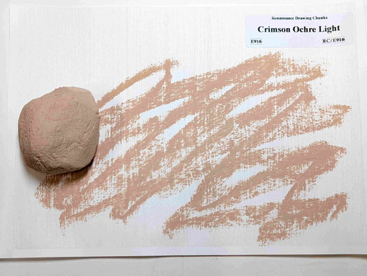 Crimson Ochre Light pastellklump