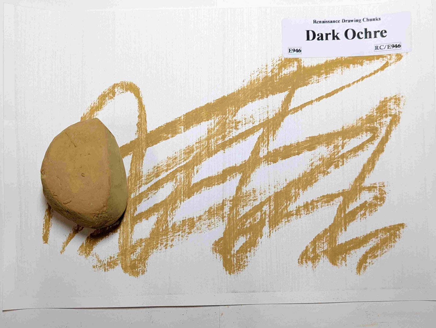 Dark Ochre pastellklump