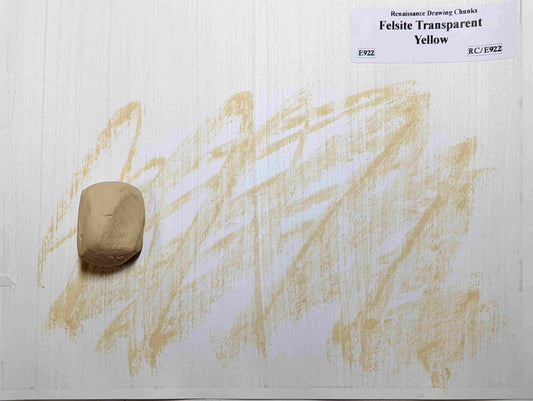 Felsite Transparent Yellow pastellklump