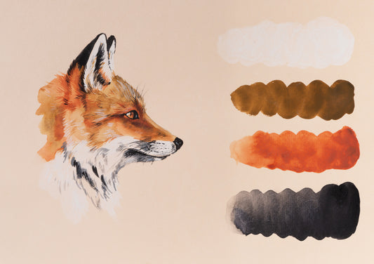 Flytande jordfärg set