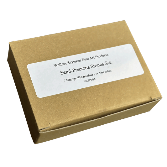 Semi Precious Stones akvarell set