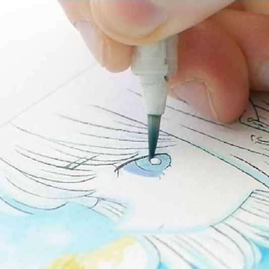 Liten enkel vattenpensel