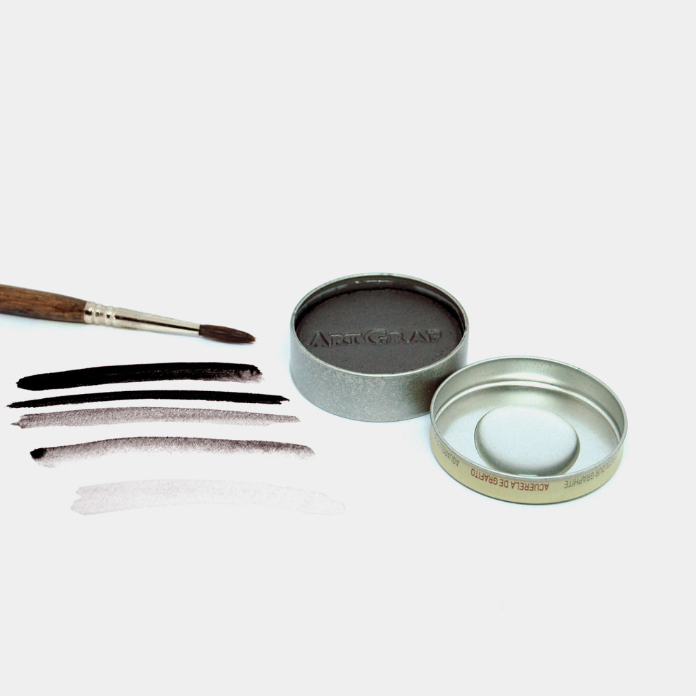 Akvarell på burk – Grafit