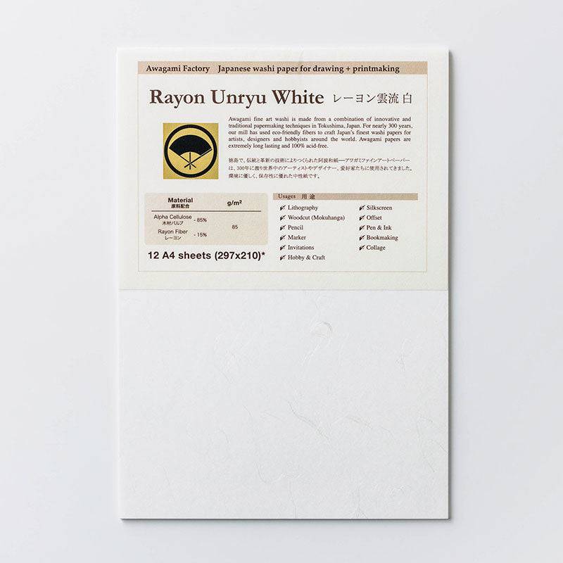 Rayon Unryu washipapper vit