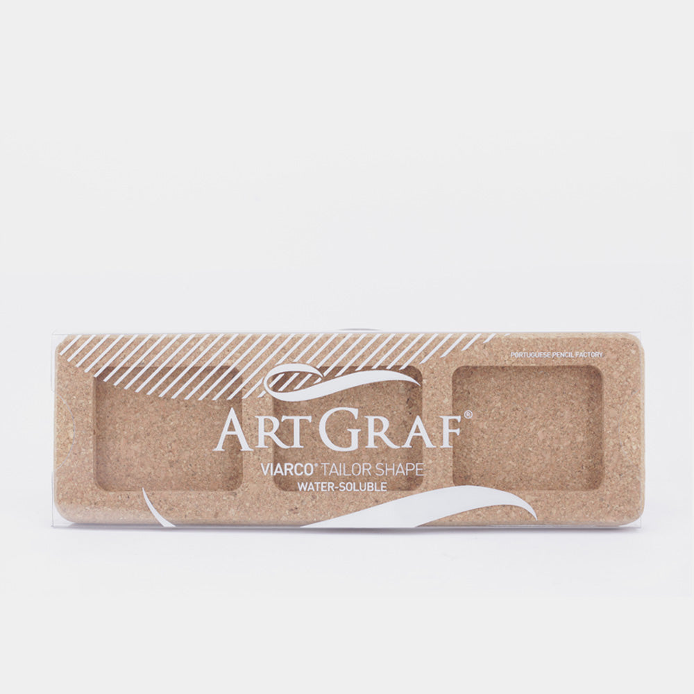 Palett för vattenlösliga skräddarkritor