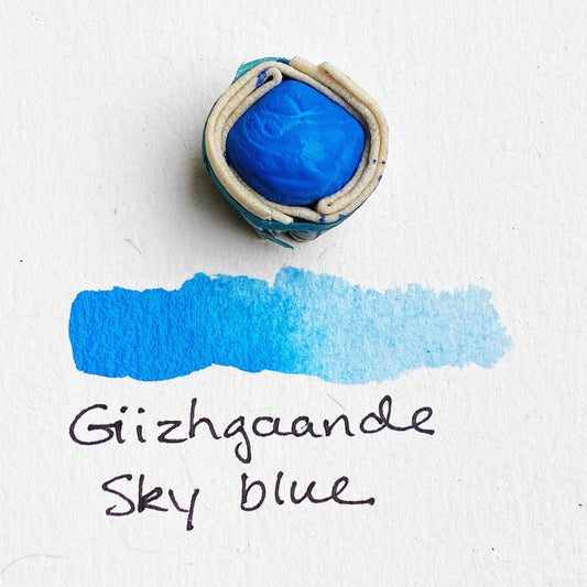 Färgsten – Himmelsblå