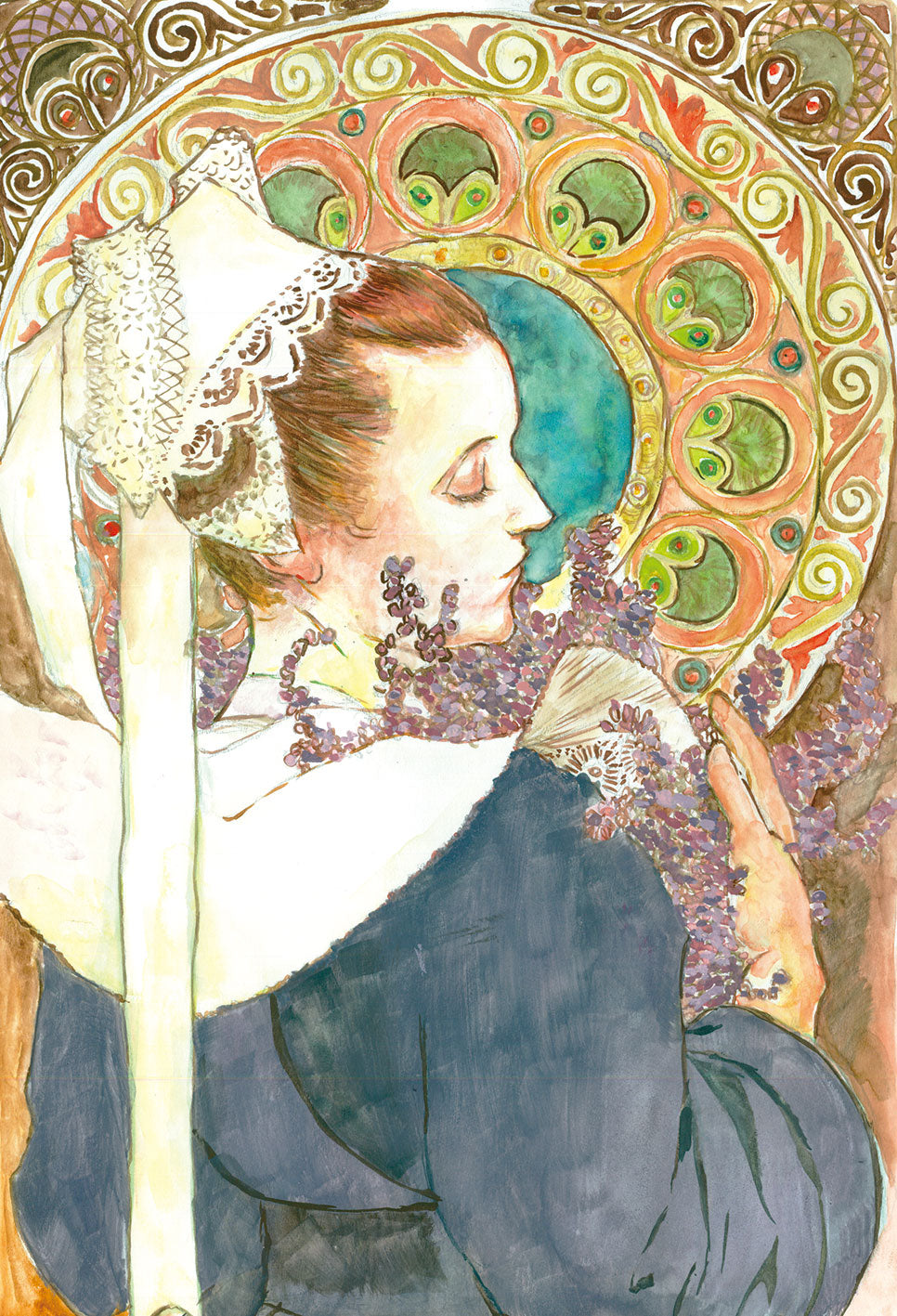 Art Nouveau set 24 färger