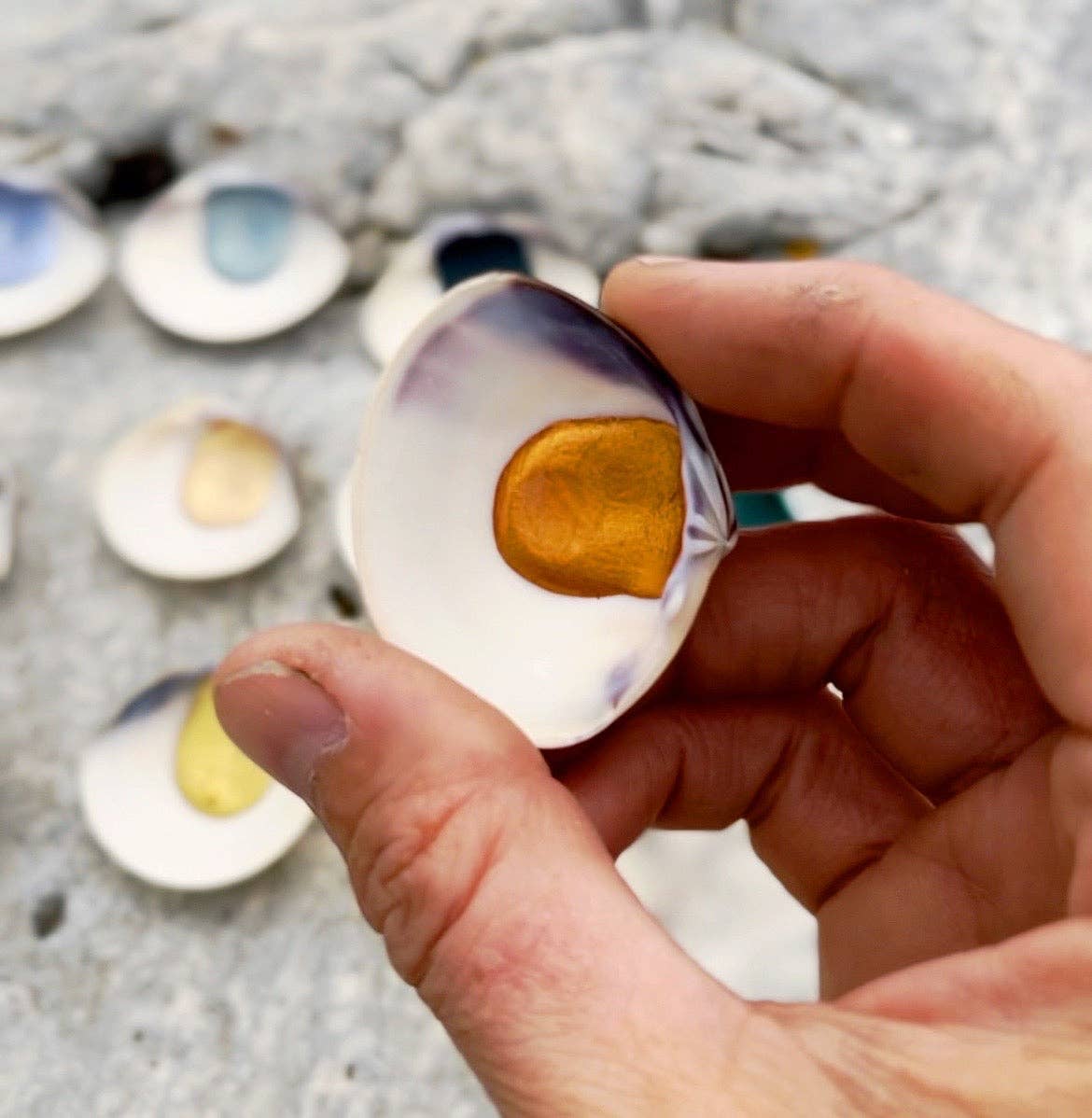 Shell akvarell