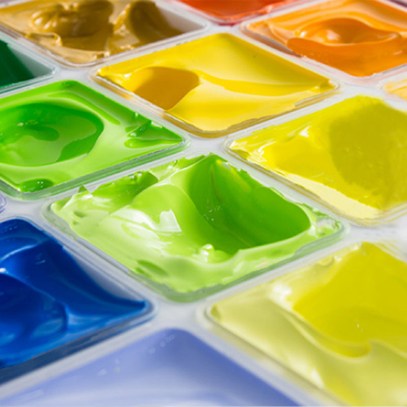 Måla med HIMI Jelly Gouache