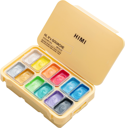 HIMI Jelly Twin Cup set 12 Metallic