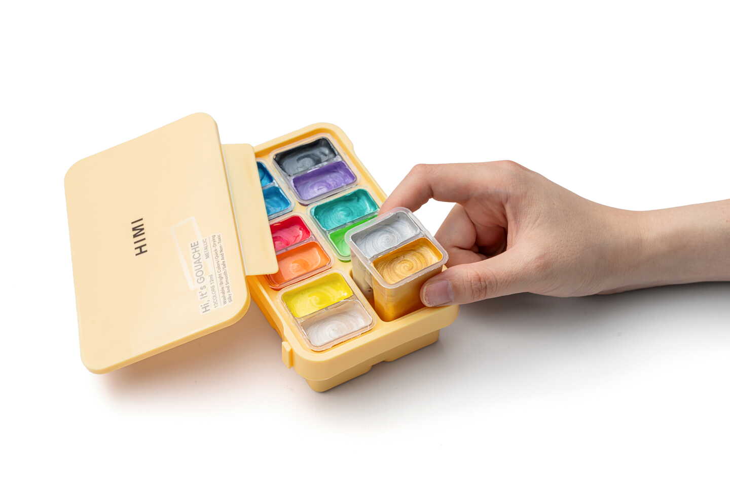 HIMI Jelly Twin Cup set 12 Metallic