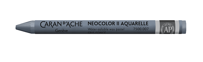 Neocolor® II  007 Dark grey