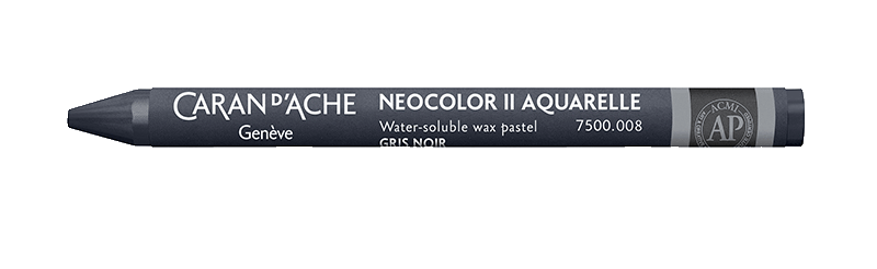 Neocolor® II  008 Greyish black