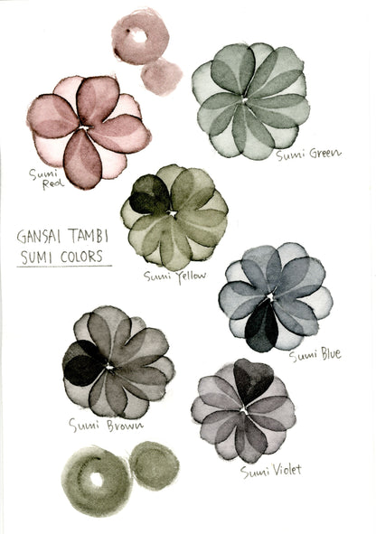 Gansai Tambi Sumi set