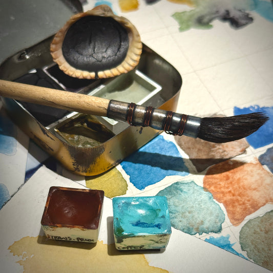 Vi målar med begränsade färgpaletter