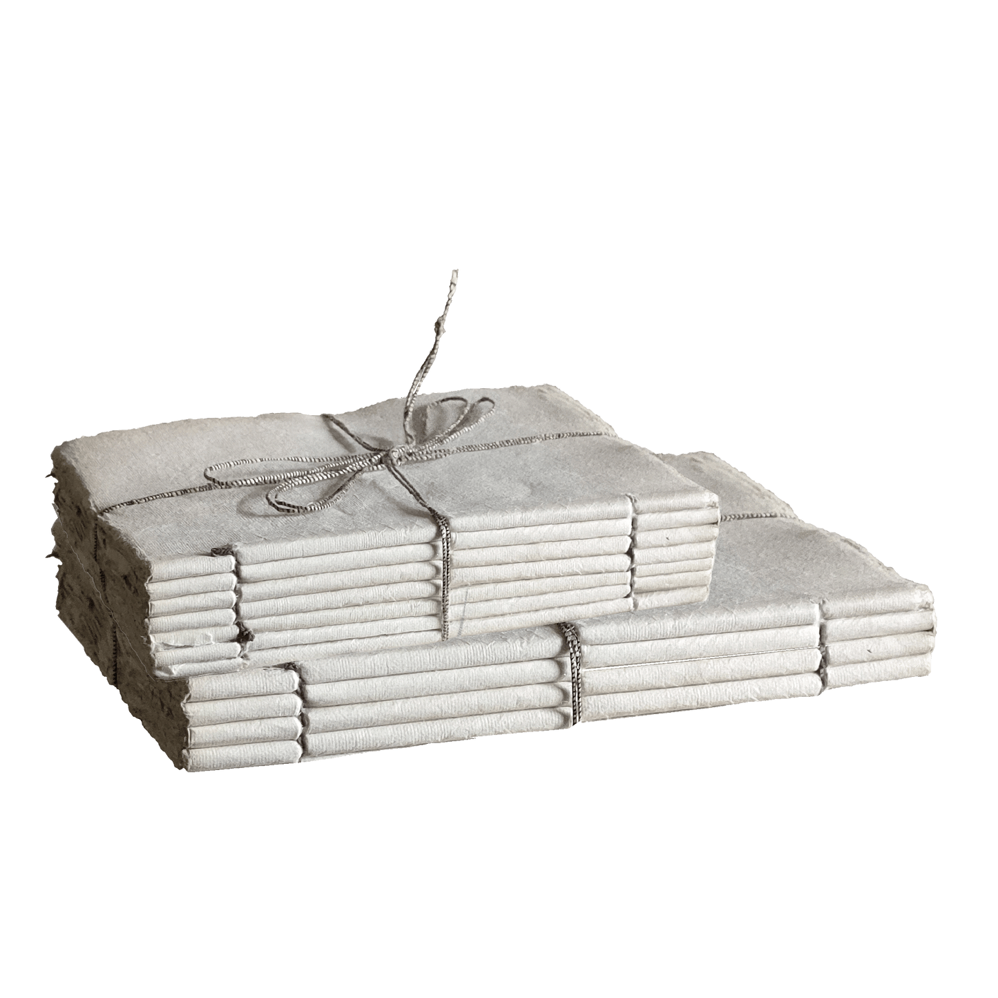 Bokblock av handgjorda papper