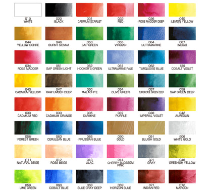 Stort grundset 48 färger